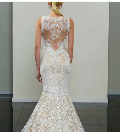 bride, wedding dress and lace