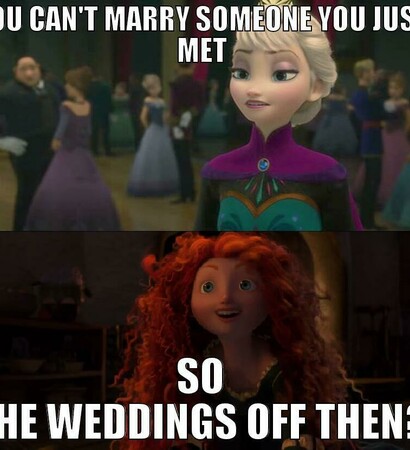 merida, frozen and brave
