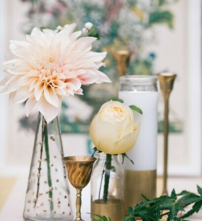 diy, wedding centerpiece and ikea