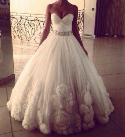 dress, white and beauty