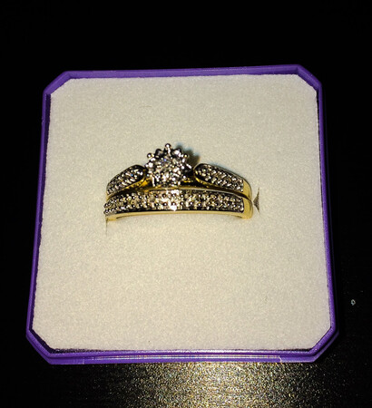 forever, engaged and gold