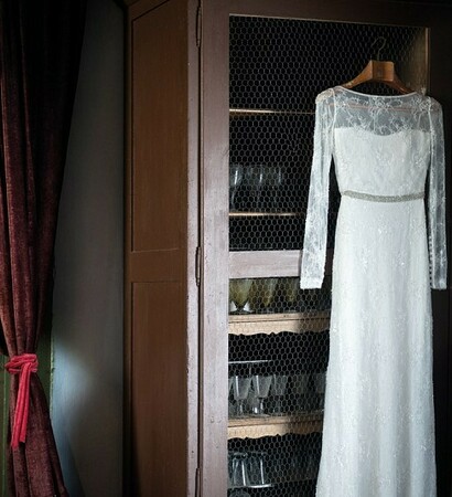 Couture, wedding dress and white