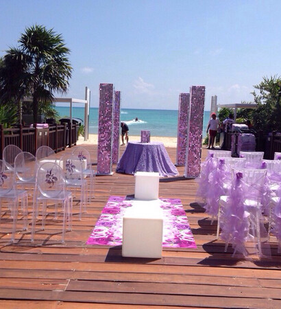 sea, violet and cancun