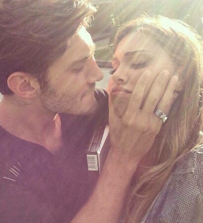 hair, kiss and couple
