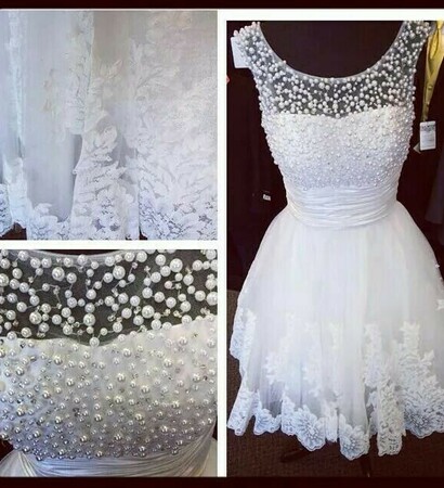 pearl dress, party and style