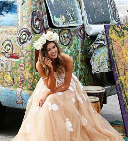 Dream, love and weddingdress