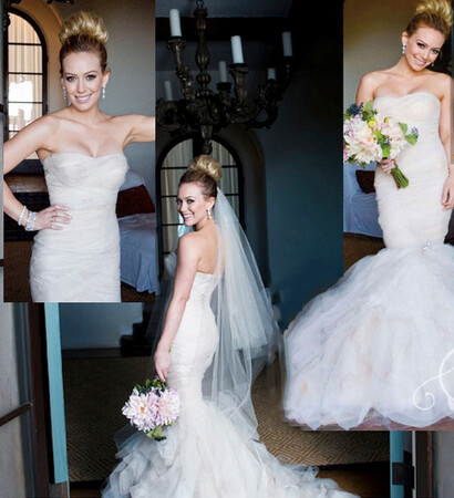 hilary dufff, someday and wedding dress