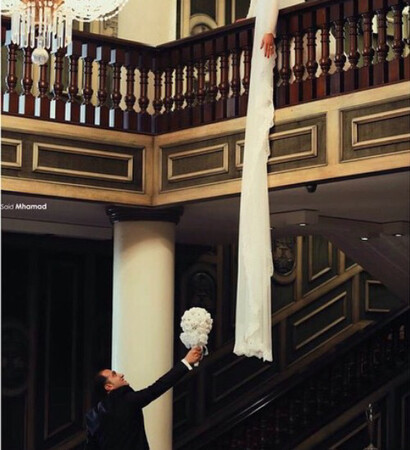 couple, hijab and muslim