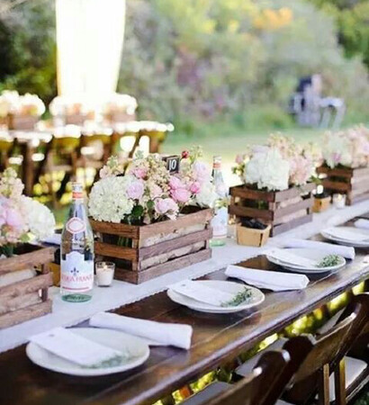 wood, marriage and party