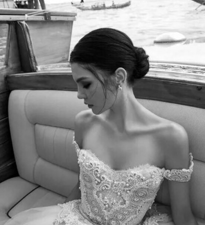 dress, bride and venice