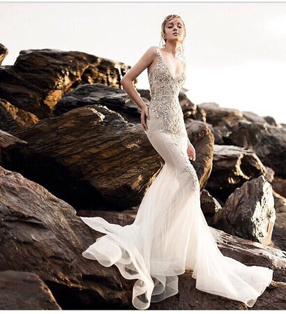 model, rocks and style