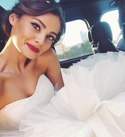 girl, gown and fashion