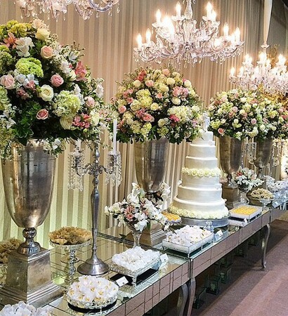 bridecake, inspiration and flowers