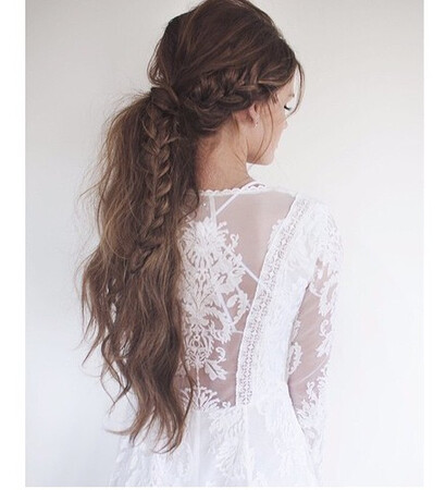 brunette, Prom and beautiful