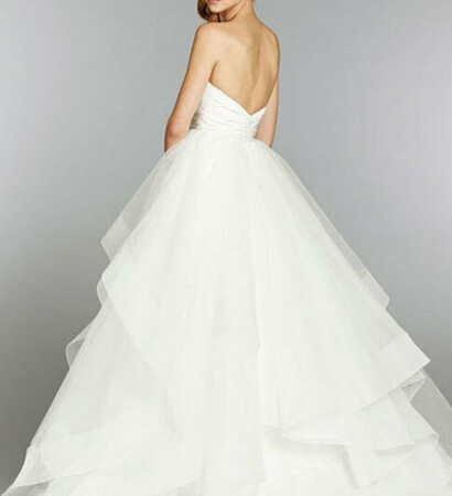 chiffon, empire and organza