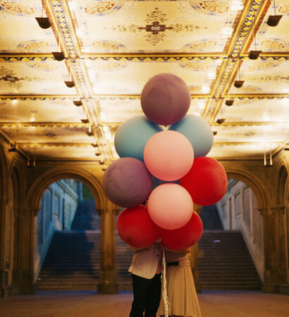 light, ballons and truelove