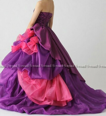 fashion, pink and gown