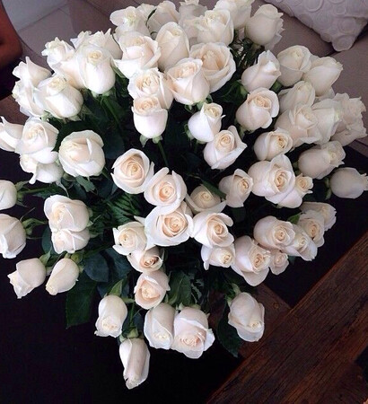 wife, roses and music