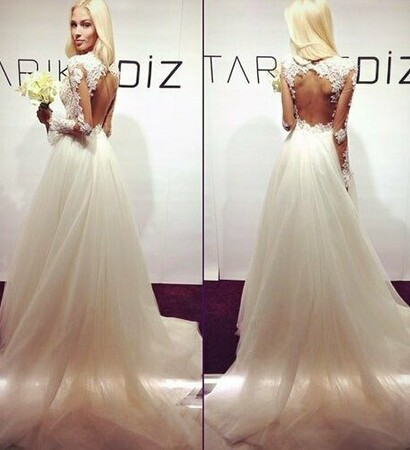 dress, fashion and wedding dress