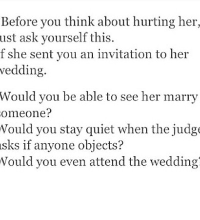 beauty, think and ask yourself