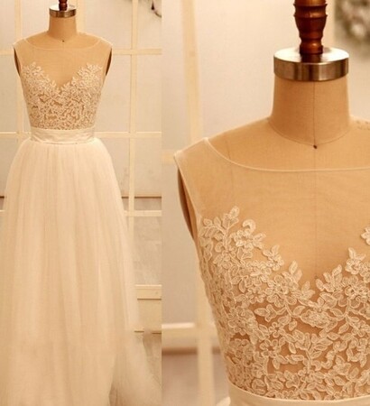 dreamy, perfect and wedding dress