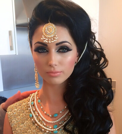 middle east, gold and indian bridal