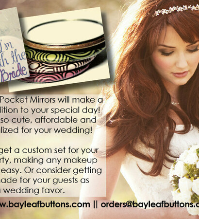pins, brides and buttons