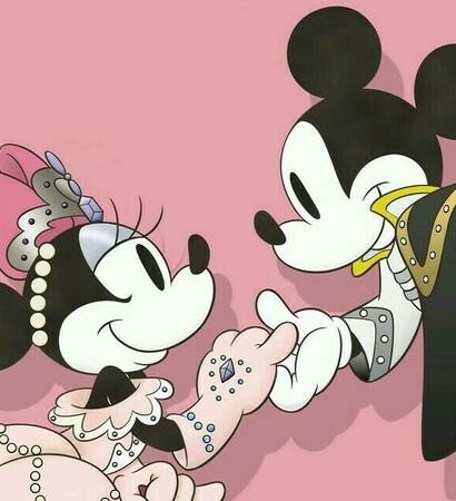 mouse, disney and minnie