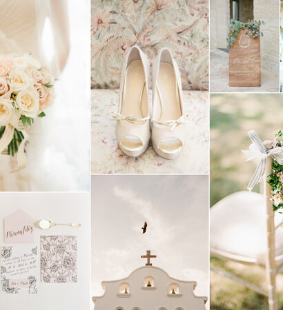 white, bridal bouquets and roses