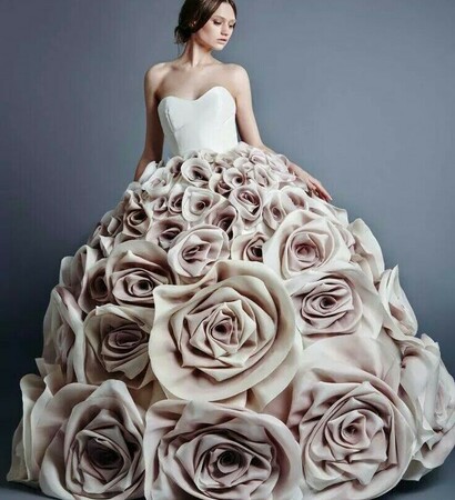 dress, big and model