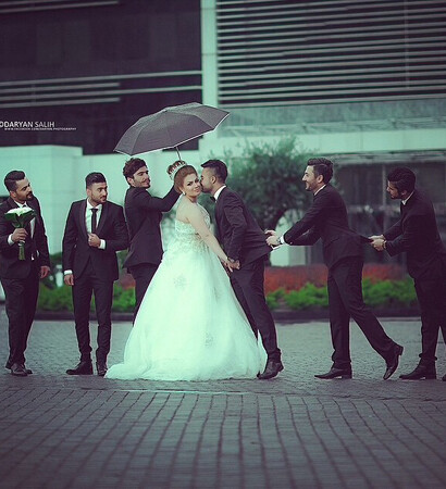 wedding day, kurdish and wedding party