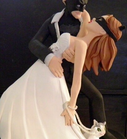 catwoman, dolls and cake