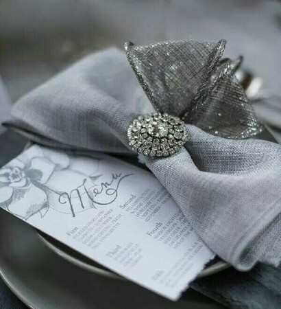 table, beautiful and dishes