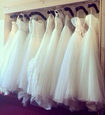 wedding dress, salon and dress