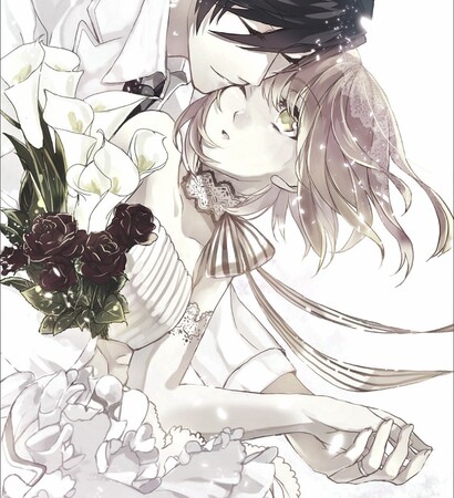 yellow eyes, dress and couple