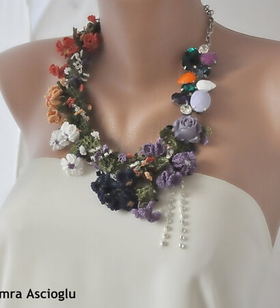 brides, handcrocheted jewelry and bridal