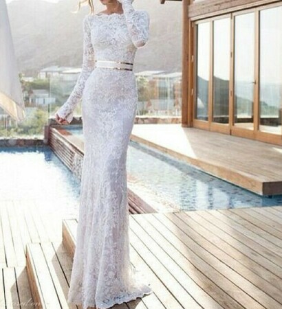 pool, bride and luxury