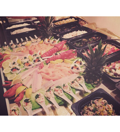 fish, christmas and yummy