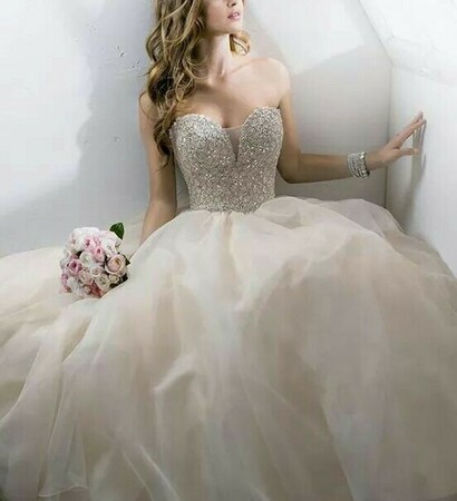 flowers, dress and sparkles