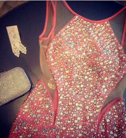 gold, shine and dress