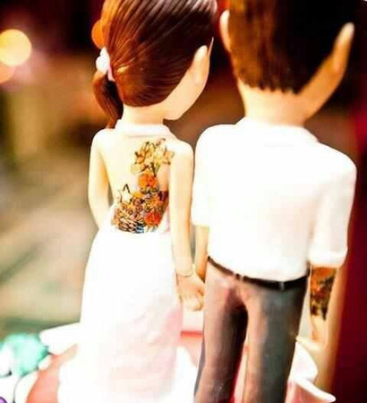 cake topper and en