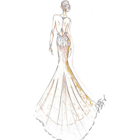 back, fashion drawing and alvina valenta