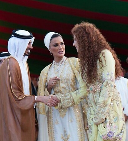Queen, girls and lalla salma