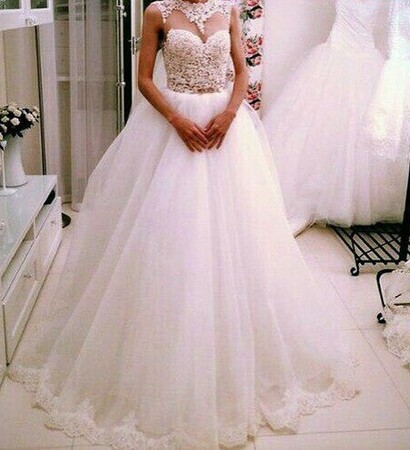 dress, nails and romantic