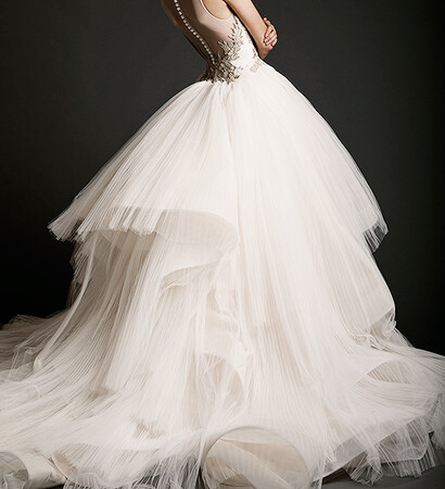 dress, wedding dress and bridal