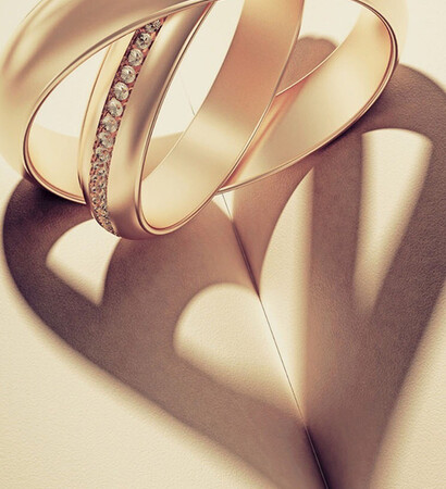 married, family and love