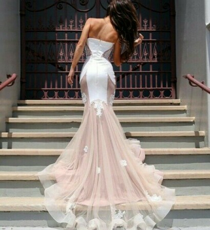 dress, pretty and weddingdress