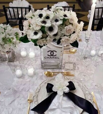 beautiful, chanel and table