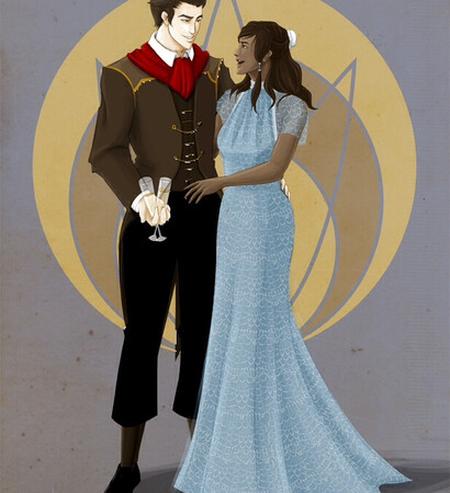 water, mako and korra