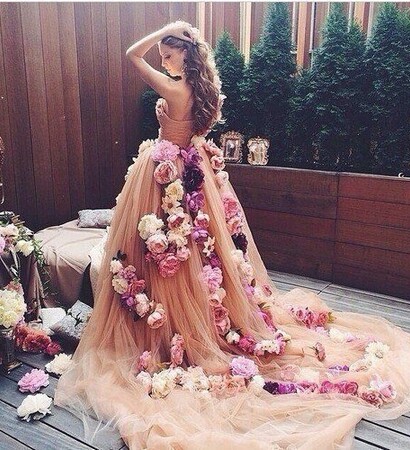 princess, spring and dress